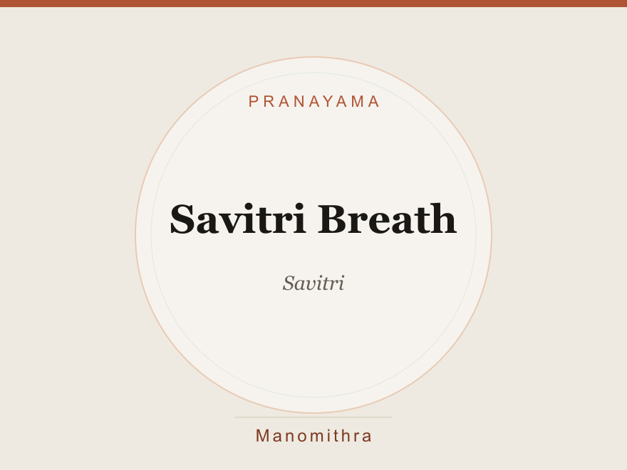 Savitri Breath (Savitri) — illustration